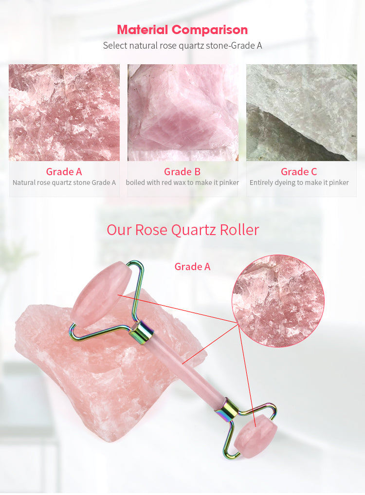 Jade roller natural jade stone massage roller for face