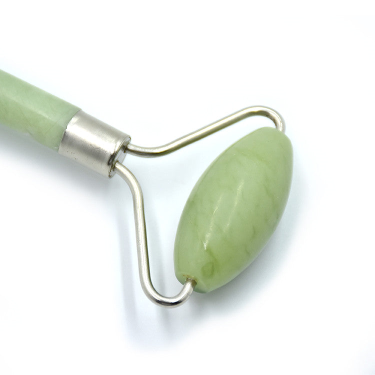 Facial massage jade stone roller single head jade roller for face