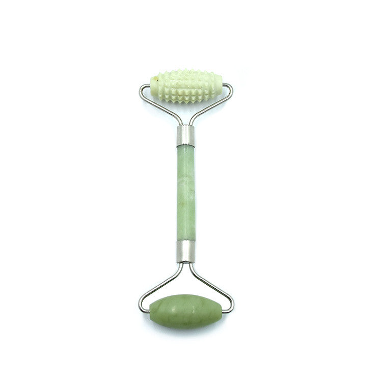 Facial massage jade stone roller single head jade roller for face