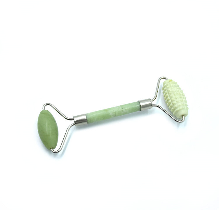 Facial massage jade stone roller single head jade roller for face