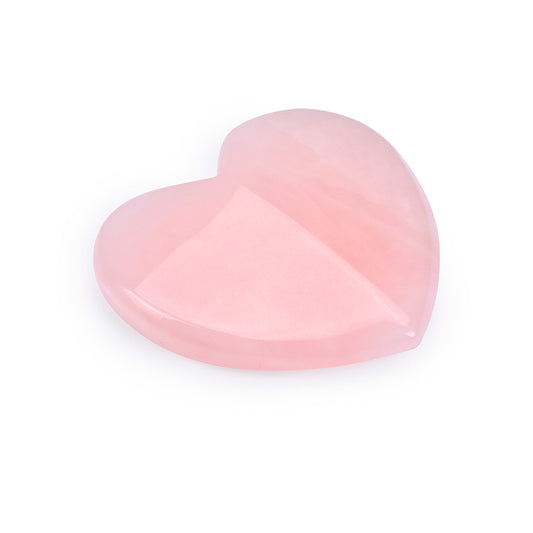 Big Natural Rose Quartz Gua Sha Massage Tool, Guasha Tool for Face and Body Skin Massage. Tools for SPA Acupuncture